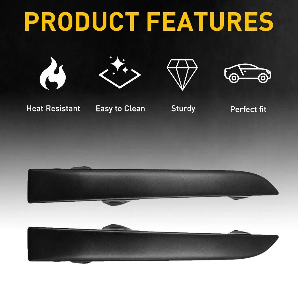 FIT FOR TACOMA 2001 2002 2003 2004 HEADLIGHT TRIM RIGHT & LEFT PAIR SET EOA 6B93BC-57