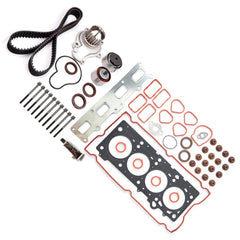 For 03-09 Chrysler PT Cruiser Jeep 2.4 Head Bolts set Timing Belt Water Pump Kit 6B93BC-57