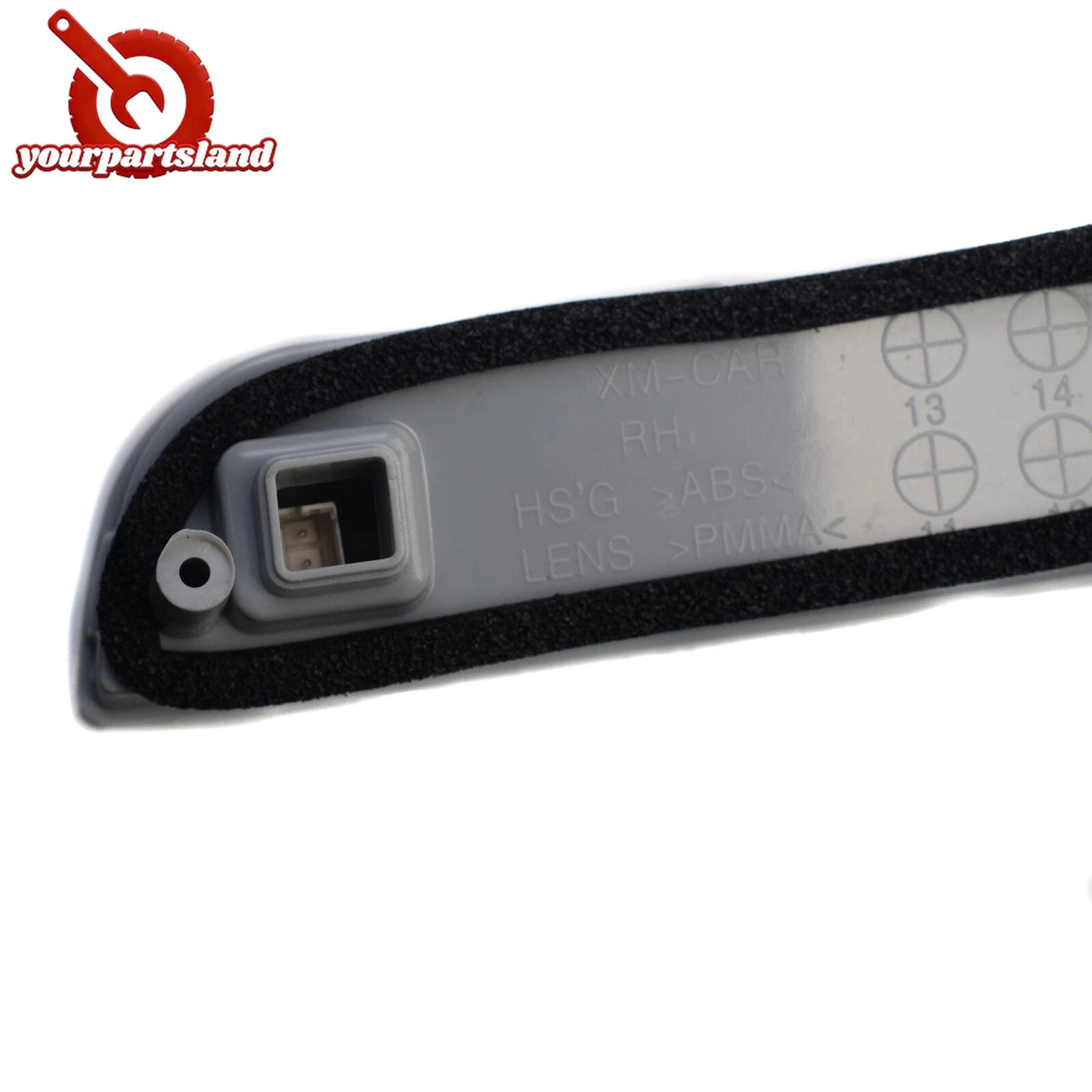 Right 4LEDs Outside Mirror Signal Lamp For Kia Sorento XM 2009-2014 876232P000 6B93BC-57