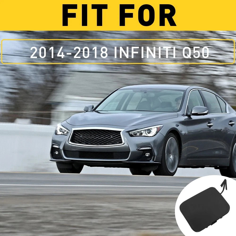 For Infiniti Q50 2014-2018 Front Bumper Tow Hook Eye Cover Cap 622A1-4GA0A USEOA 6B93BC-57