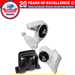 Fits 2001-2006 Chrysler Sebring Except Coupe 2.4L 2.7L Motor Mount Set 3pcs 6B93BC-57
