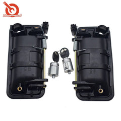 Front Exterior Outside Door Handle with Lock Cylinder Kit for CK Truck 12546858 6B93BC-57