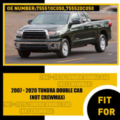 For TOYOTA 2007-2020 Tundra DOUBLE CAB Roof-Drip Right Molding & Left Side EOA 6B93BC-57