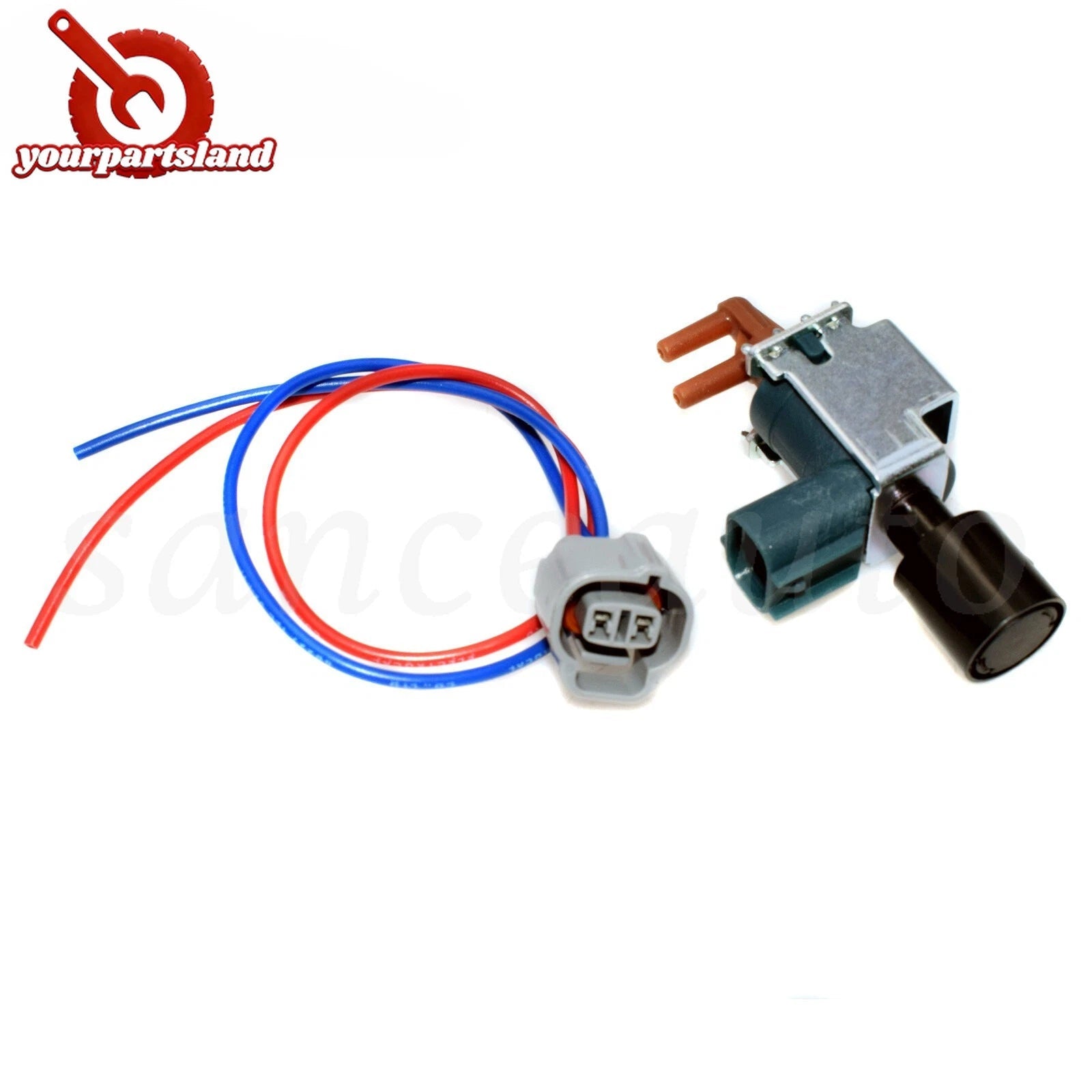 90910-12271 Vapor Canister Purge Valve w/ Connector For Lexus GS300 Toyota Camry 6B93BC-57