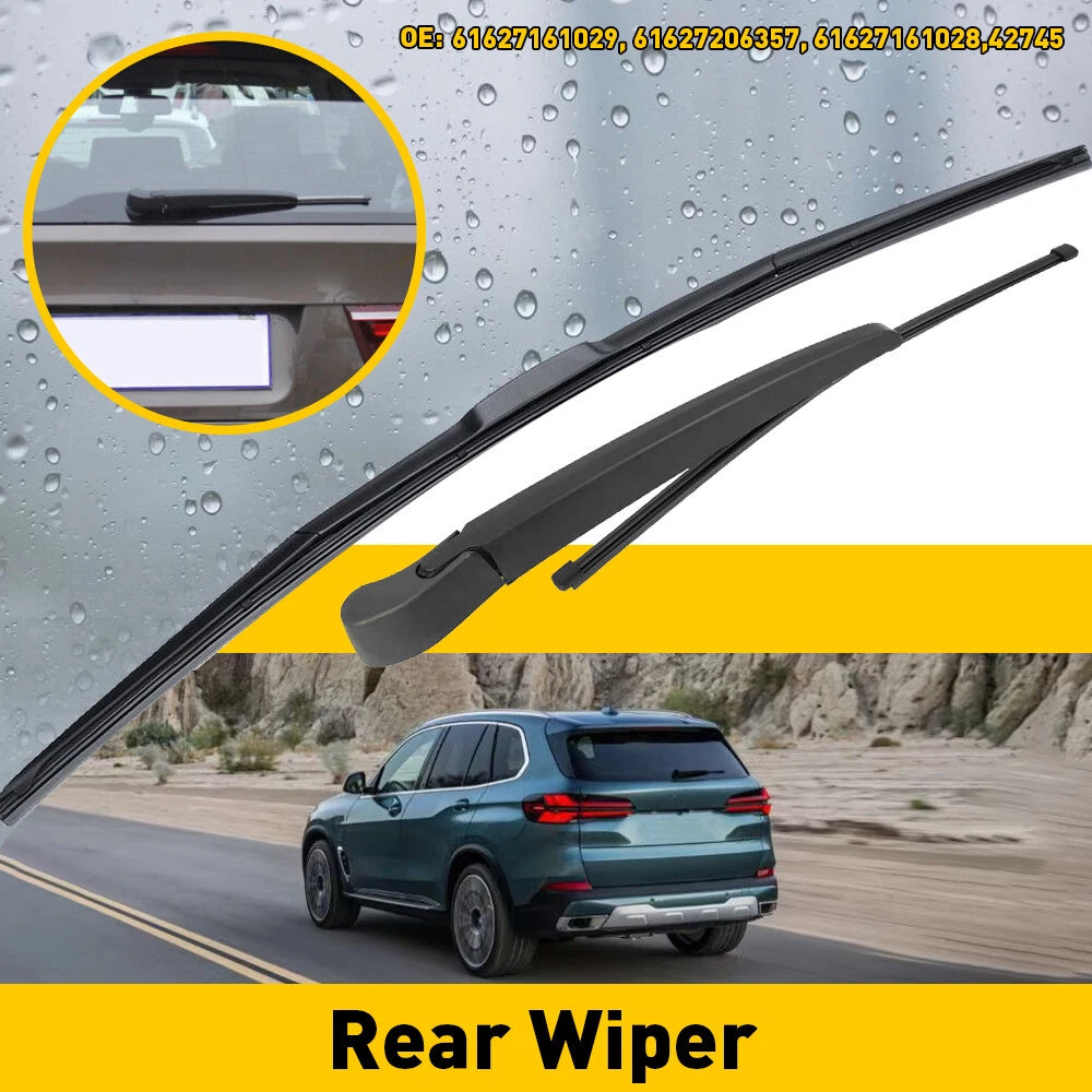 Rear Wiper Blade and Arm for X5 BMW E70 2007-2013 Back Windshield Wiper 6B93BC-57