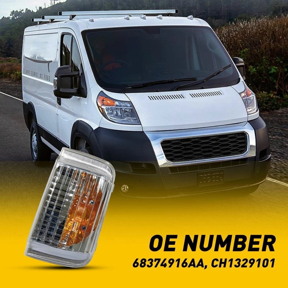Passenger Side Mirror Turn Indicator Signal Light For Promaster 2500 1500 3500 6B93BC-57