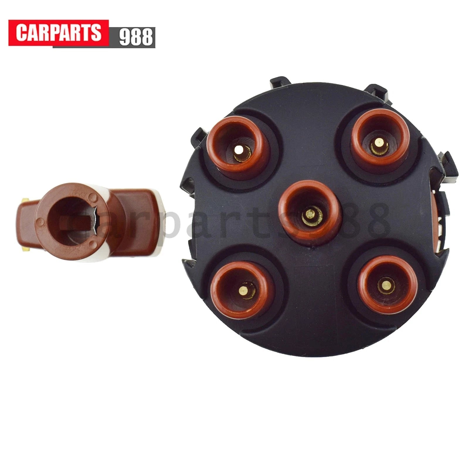 Distributor Cap & Rotor Kit For VW Cabrio Golf Jetta Passat Audi 80 051905207 6B93BC-57