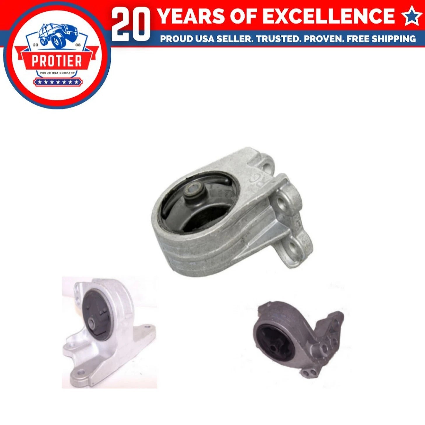 Motor&Trans Mount Set Compatible for 2000-2005 Mitsubishi Eclipse 3.0L 6B93BC-57
