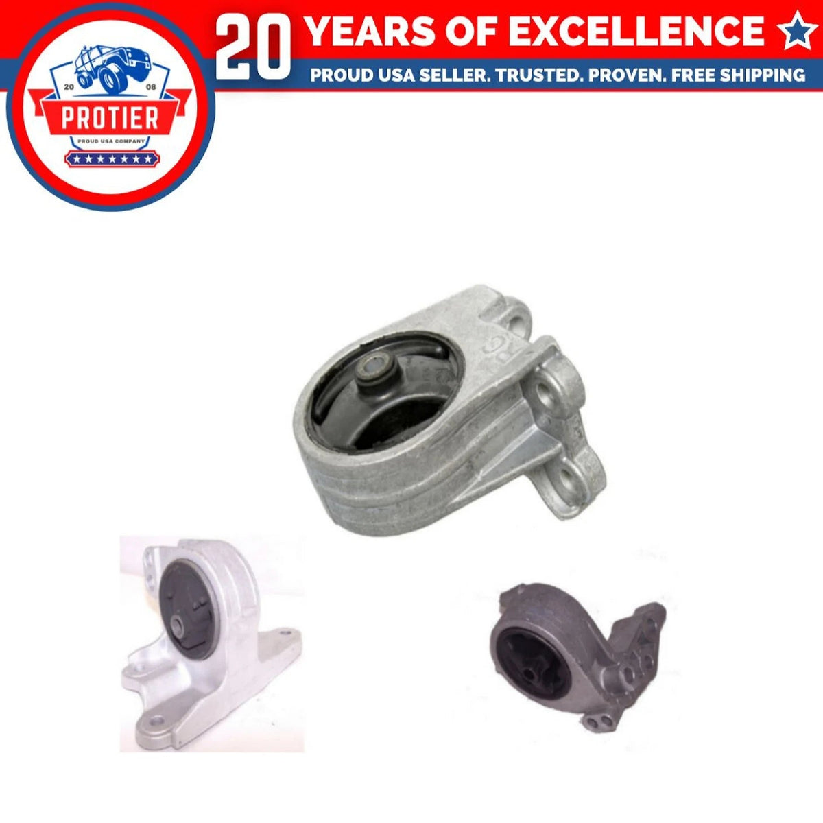Motor&Trans Mount Set Compatible for 2000-2005 Mitsubishi Eclipse 3.0L 6B93BC-57