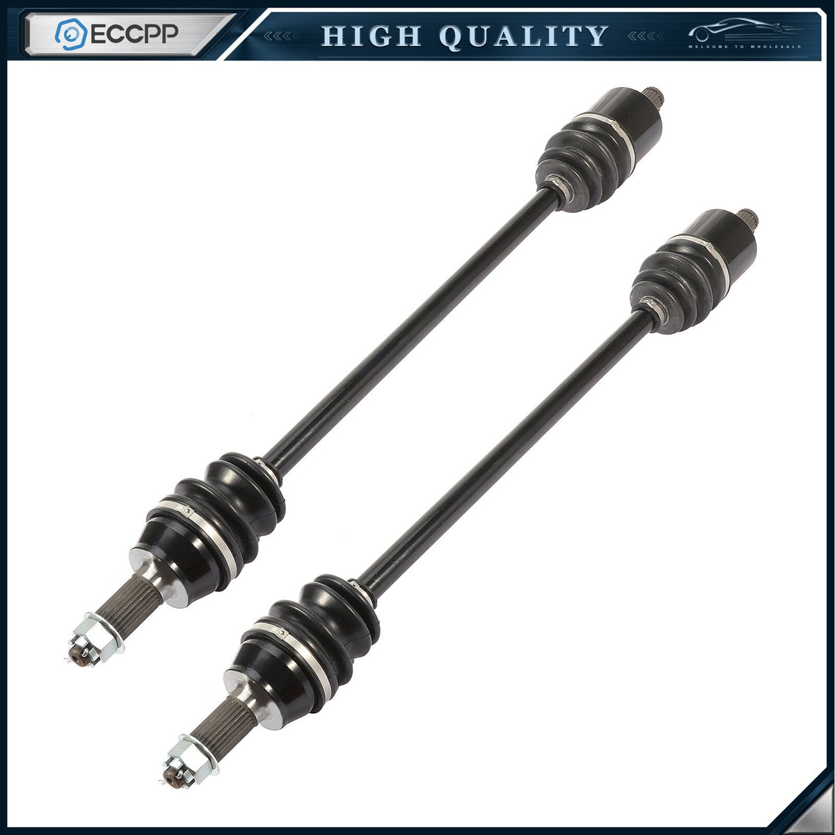 For 2013 Polaris RZR XP 900 Walker Evans Edition EPS Front Axles Half Shafts 6B93BC-57