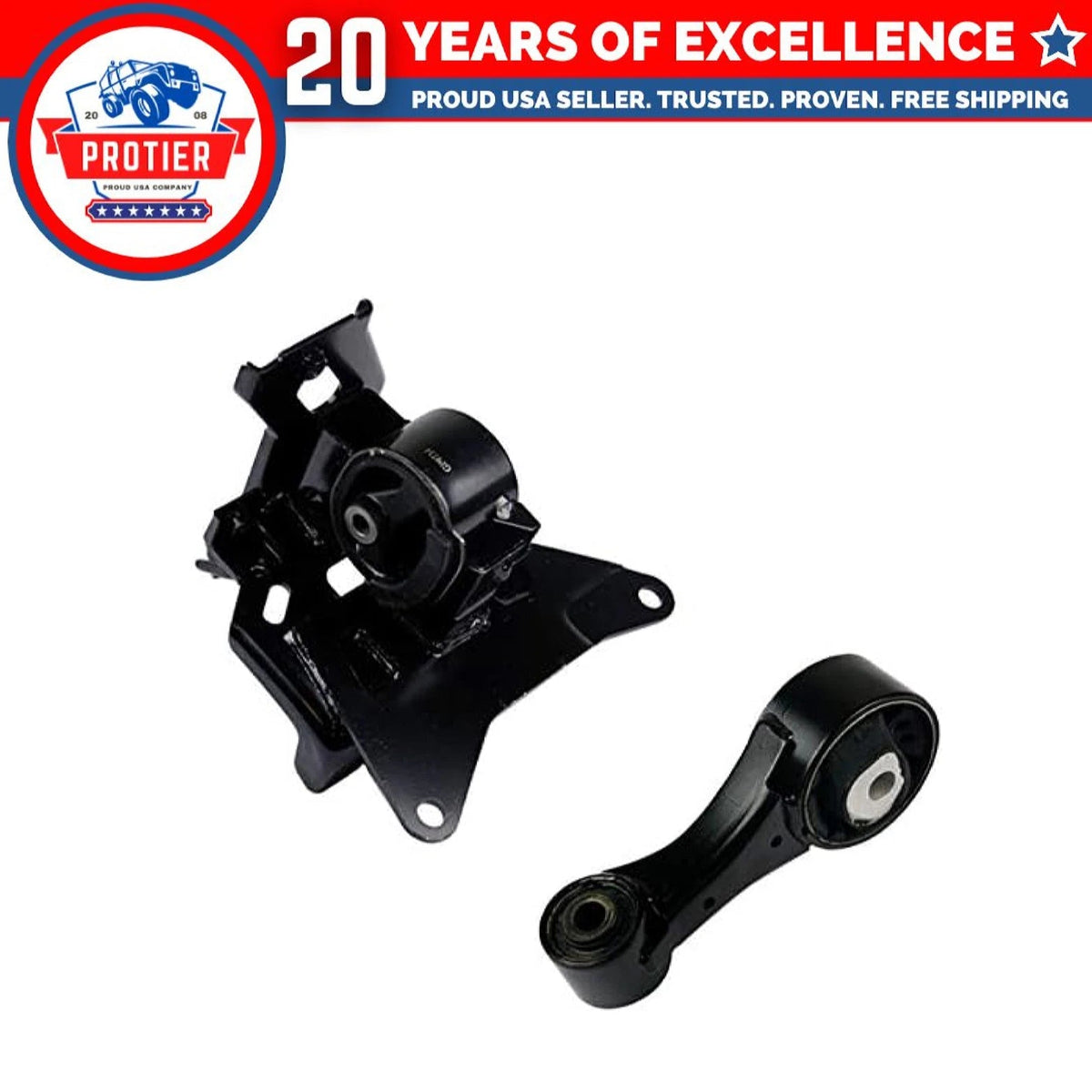 Fits 2008-2014 Scion xD MANUAL Torque Strut & Trans Mount 2pc : A62082, A62032 6B93BC-57