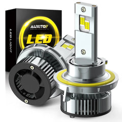 CANBUS 9008/H13 LED Headlight Super Bright Bulbs Kit White 50000LM High/Low Beam 6B93BC-57