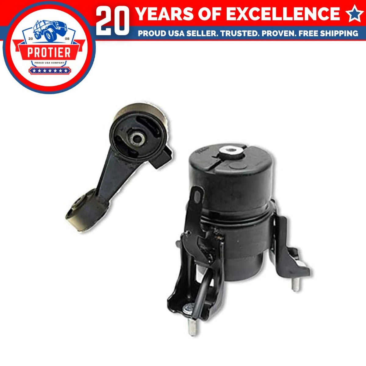Fits 2004-2006 Toyota Camry 3.0L / Lexus ES330 Motor & Torque Mount 2pc : 6B93BC-57
