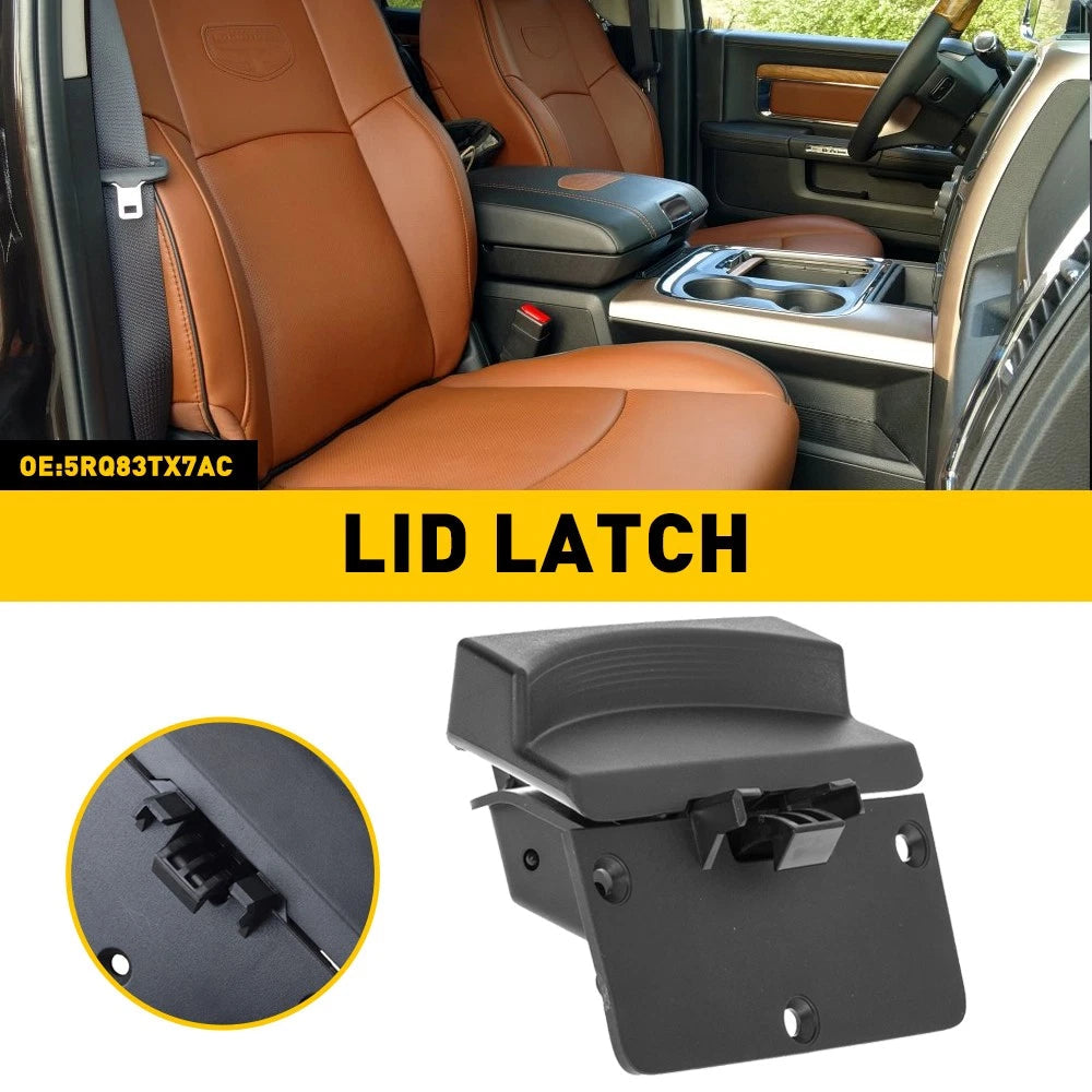 Center Console Armrest Latch For Dodge Ram 1500 2500 3500 2013-2018 5RQ83TX7AC A 6B93BC-57