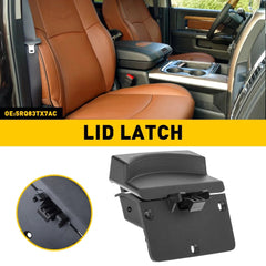 Center Console Armrest Latch For Dodge Ram 1500 2500 3500 2013-2018 5RQ83TX7AC A 6B93BC-57