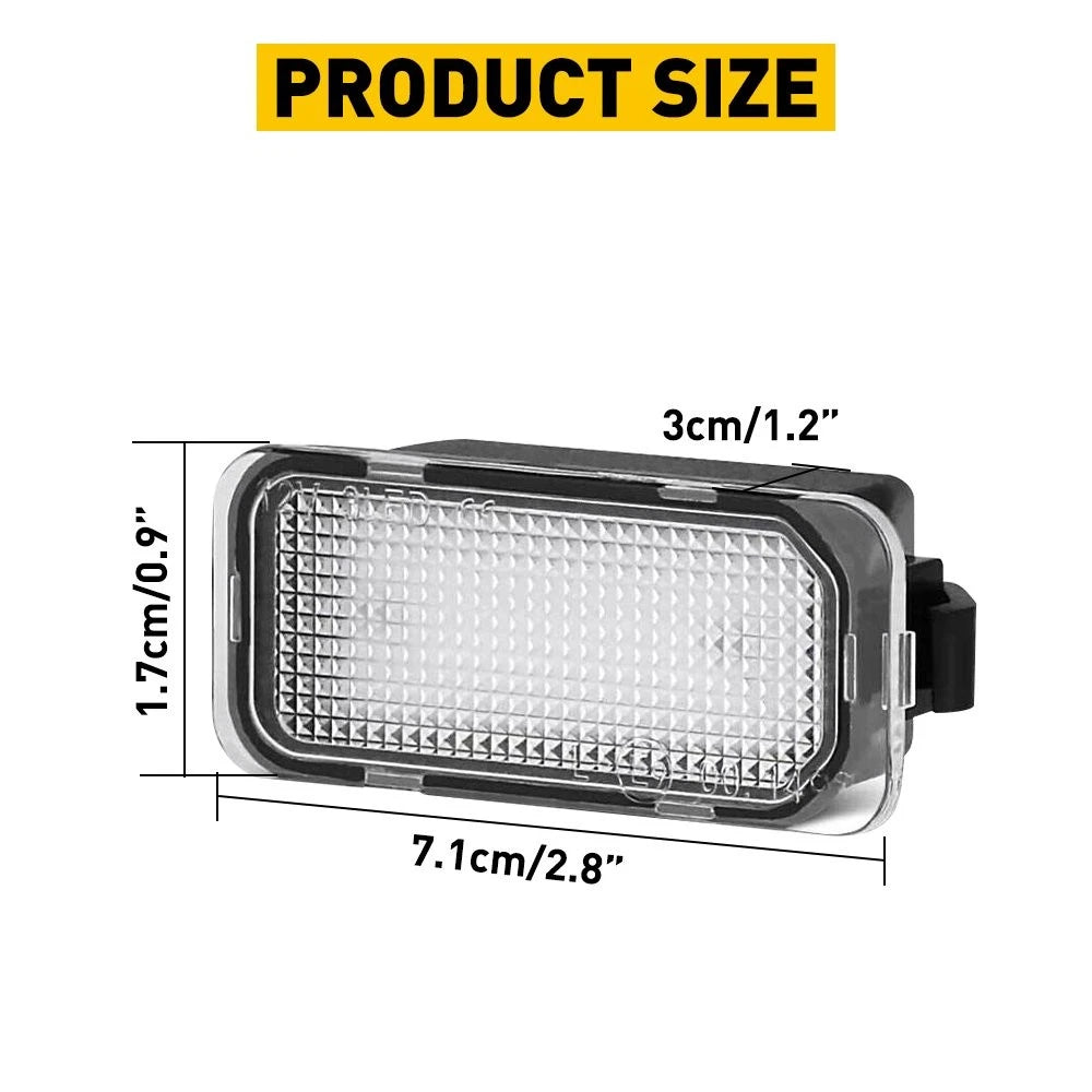 For Ford Transit 150 250 350 HD White LED License Plate Light Lamp CANBUS EOA 6B93BC-57