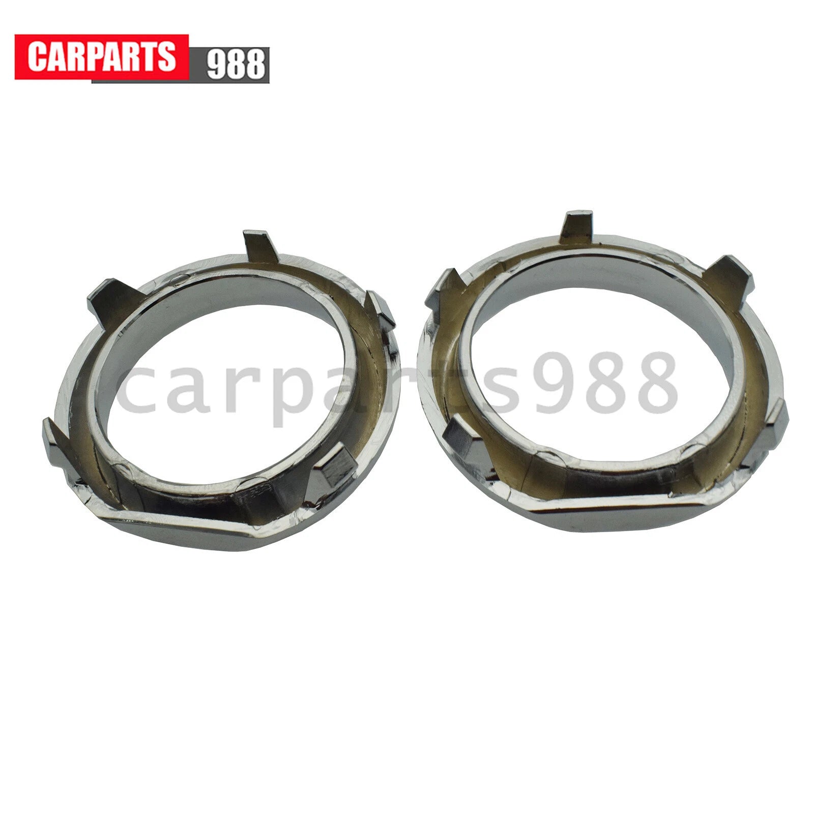 2Pcs Front Left Right Fog Light Trim Set for 2011-2016 Chrysler Town & Country 6B93BC-57