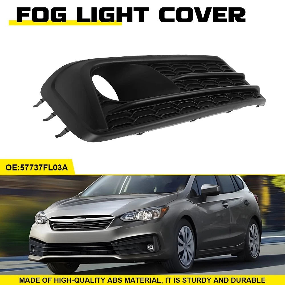 Front Left Bumper Grille Bezel Fog Light Cover For 2020-2023 Subaru Impreza EOA 6B93BC-57