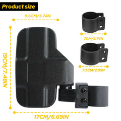 UTV Rear View Mirror Side Set Mirrors Roll Cage Clamp 1.75"-2" For Polaris RZR 6B93BC-57