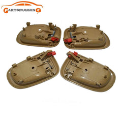 For Toyota Corolla 1993-97 Interior Inner Door Handle LH RH Front Rear Beige Set 6B93BC-57