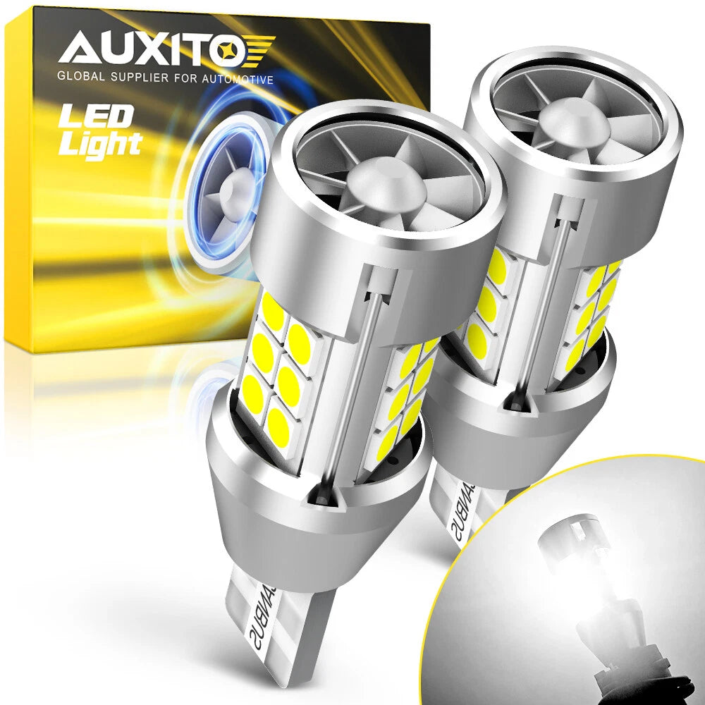 AUXITO 921 912 T15 LED Reverse Backup Light Bulb Super Bright White 4000LM EOA AUXITO