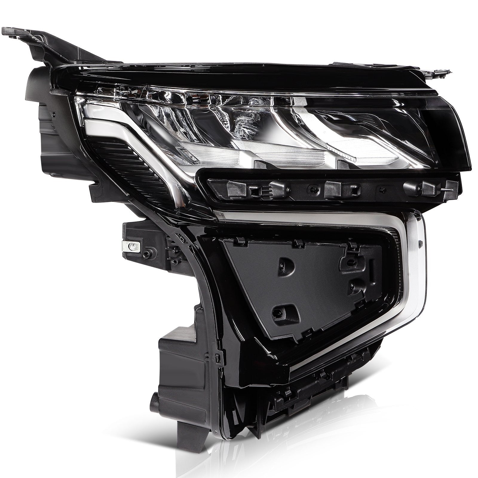 Passenger Right Side LED Headlight For 2021-2023 Chevrolet Suburban Tahoe Black 6B93BC-57