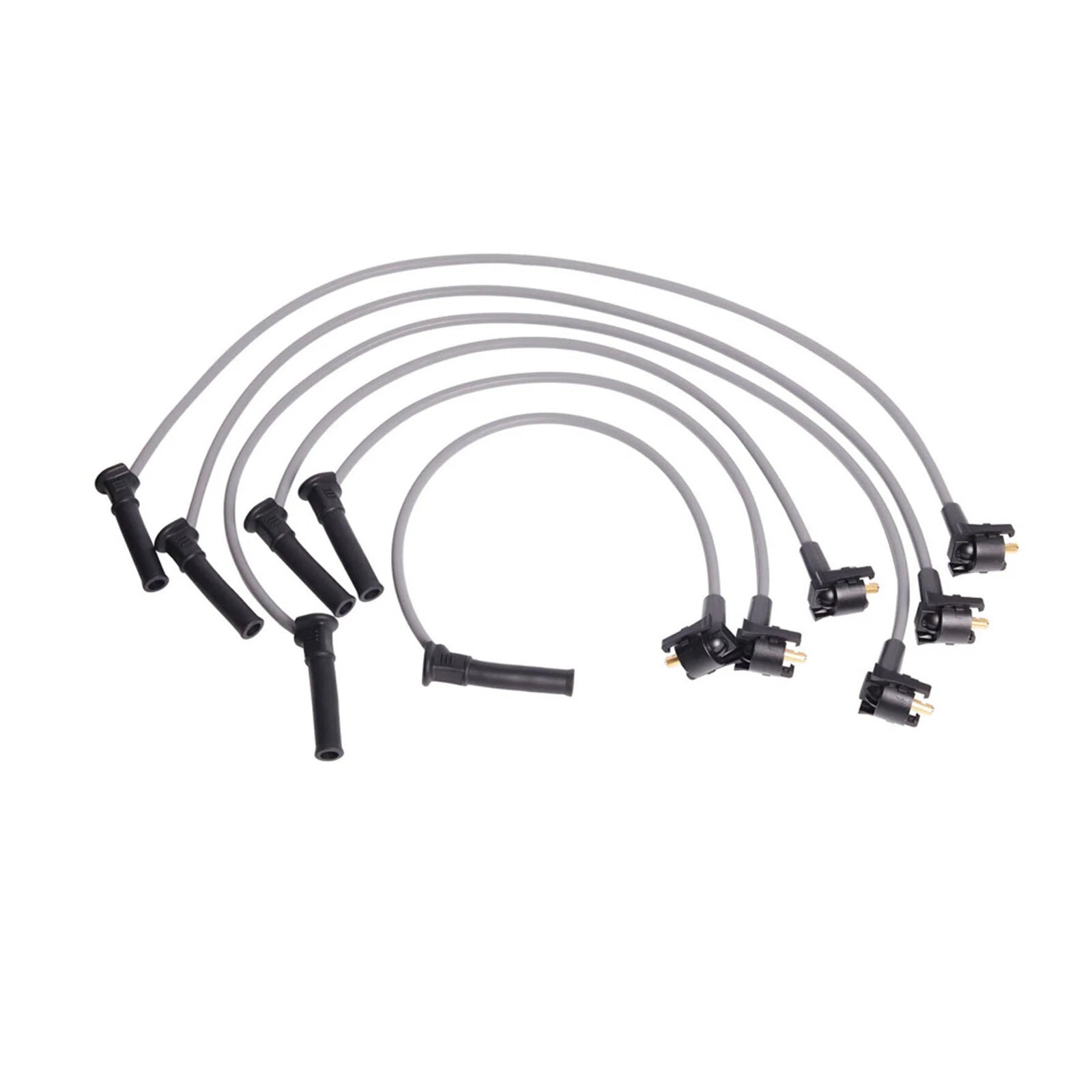 Spark Plug Wire Set Compatible with 1996-1999 Ford Lincoln Mercury F-150 F250 6B93BC-57