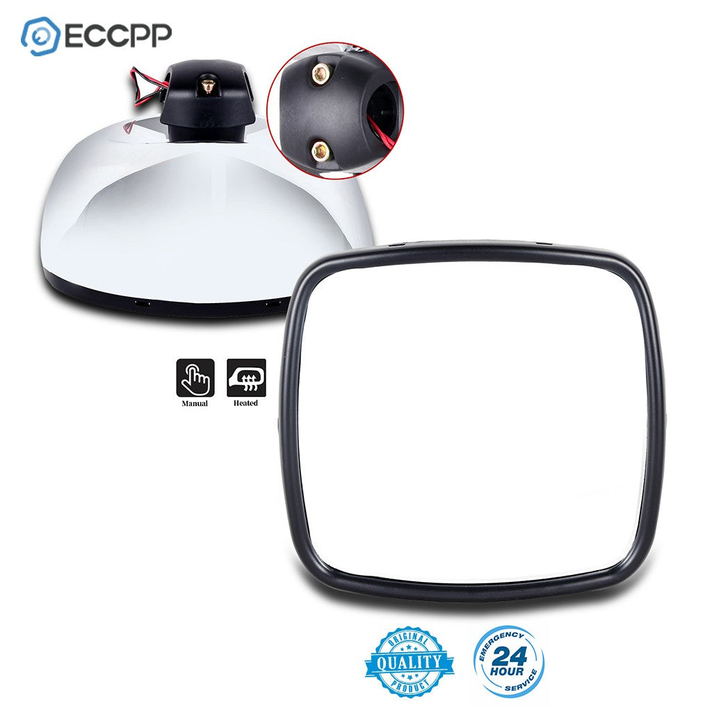 2Pcs For 2010-2016 Freightliner M2 Columbia Wide Angle Mirrors Heated 6B93BC-57
