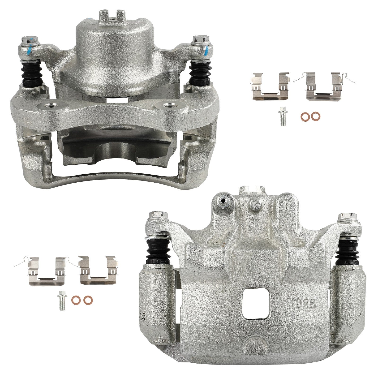 Front Brake Calipers 2Pcs  For 2009-2014 Nissan Cube 2012-2016 Nissan Tiida 6B93BC-57