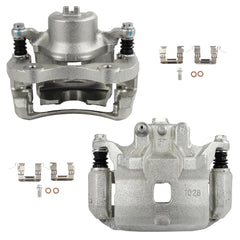 Front Brake Calipers 2Pcs  For 2009-2014 Nissan Cube 2012-2016 Nissan Tiida 6B93BC-57