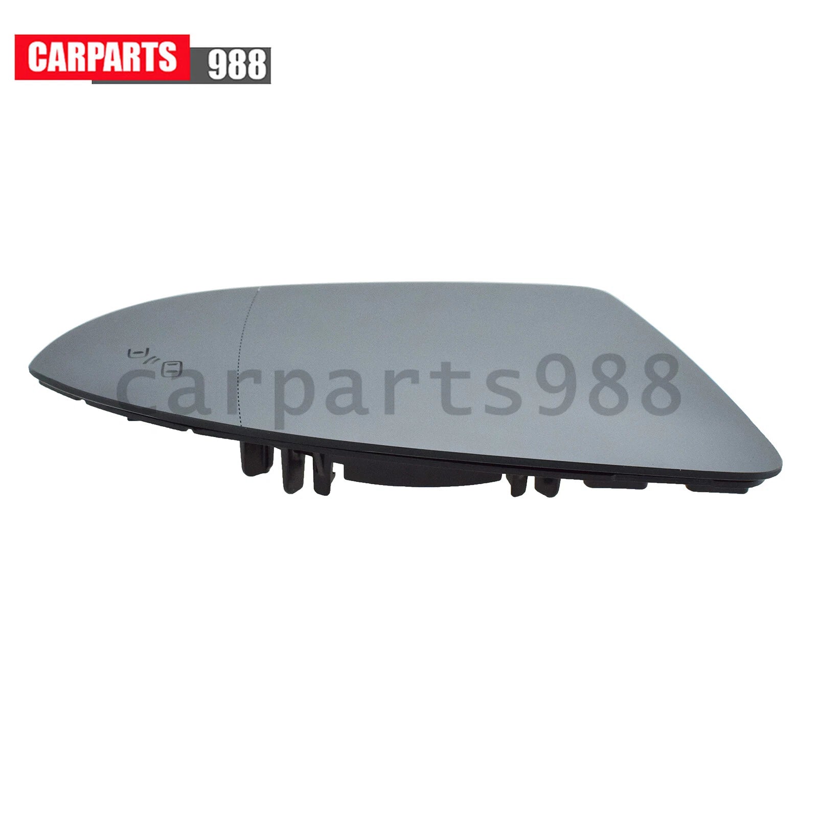 Right RH Door Mirror Glass Heated w/ Blind Spot For VW Golf GTI E-Golf 5G0857522 6B93BC-57
