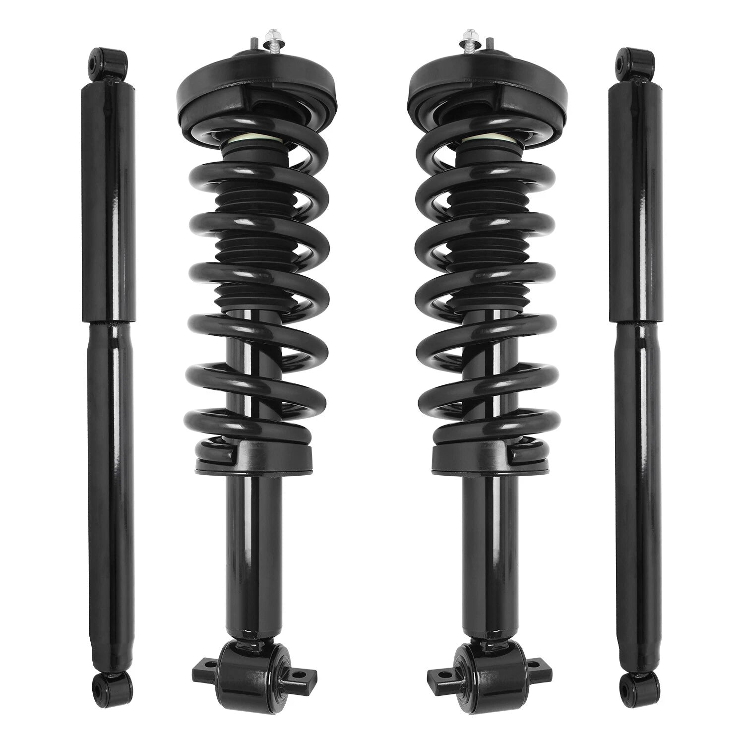Front & Rear Complete Strut Assembly Shock Kit for 2014 Ford F-150 Extended 6B93BC-57