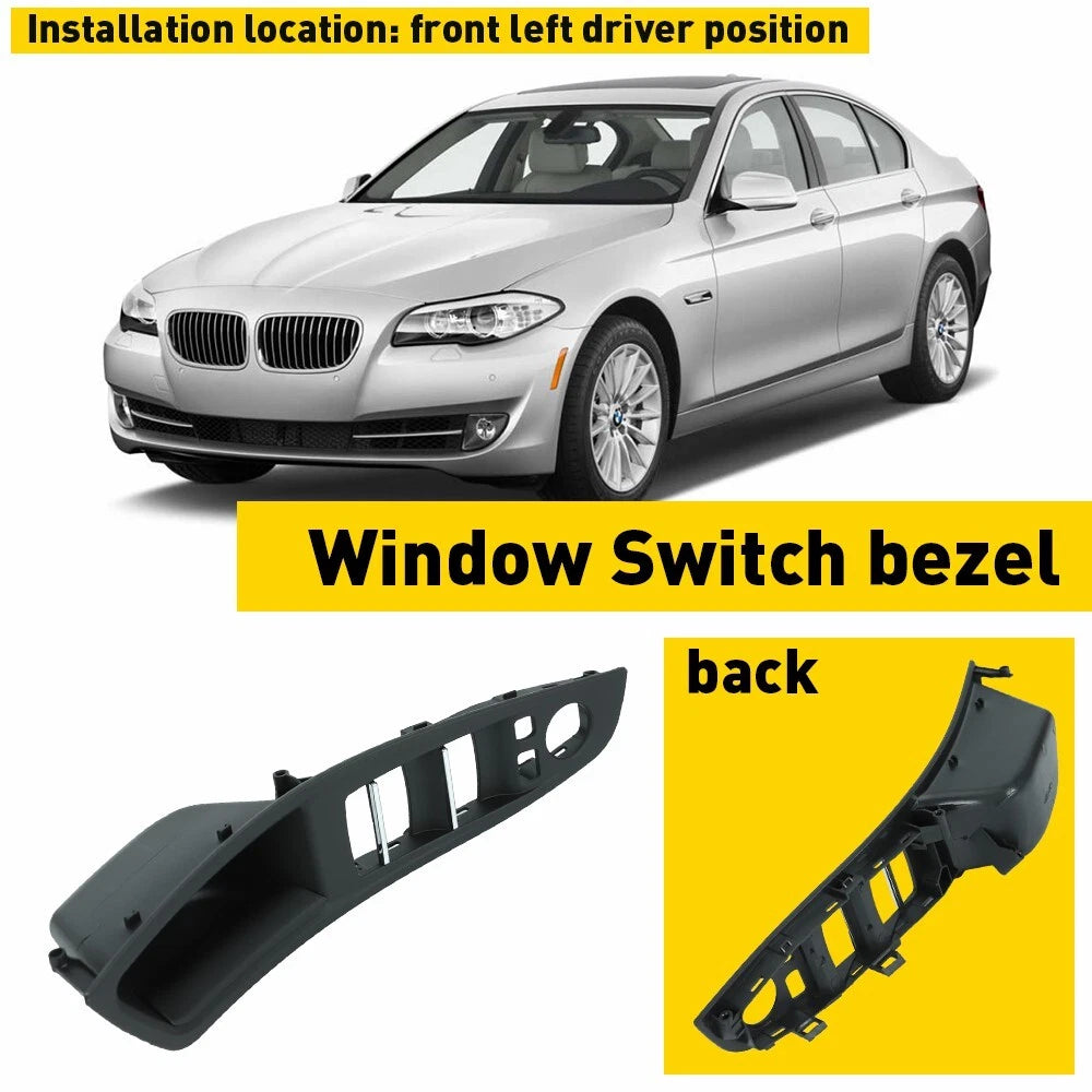 AUXITO Inner Window Switch Door Panel Handle For Armrest BMW 520 523 525 530 535 6B93BC-57