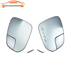Pair Heated Left & Right Side View Mirror Glass Set for 2016-2018 Toyota Rav4 6B93BC-57
