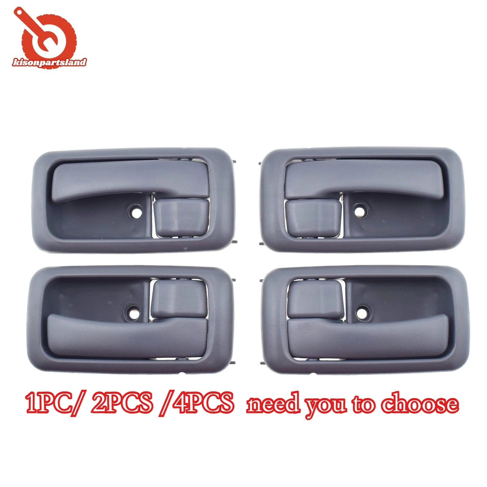 Grey Interior Inside Inner Door Handle Left / Right for Toyota Hiace 1990-2004 6B93BC-57