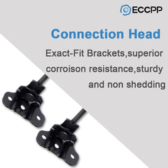 ECCPP 2x Front Hood Lift Supports Struts Shocks Fits 2003-2007 Honda Accord 4157 ECCPP