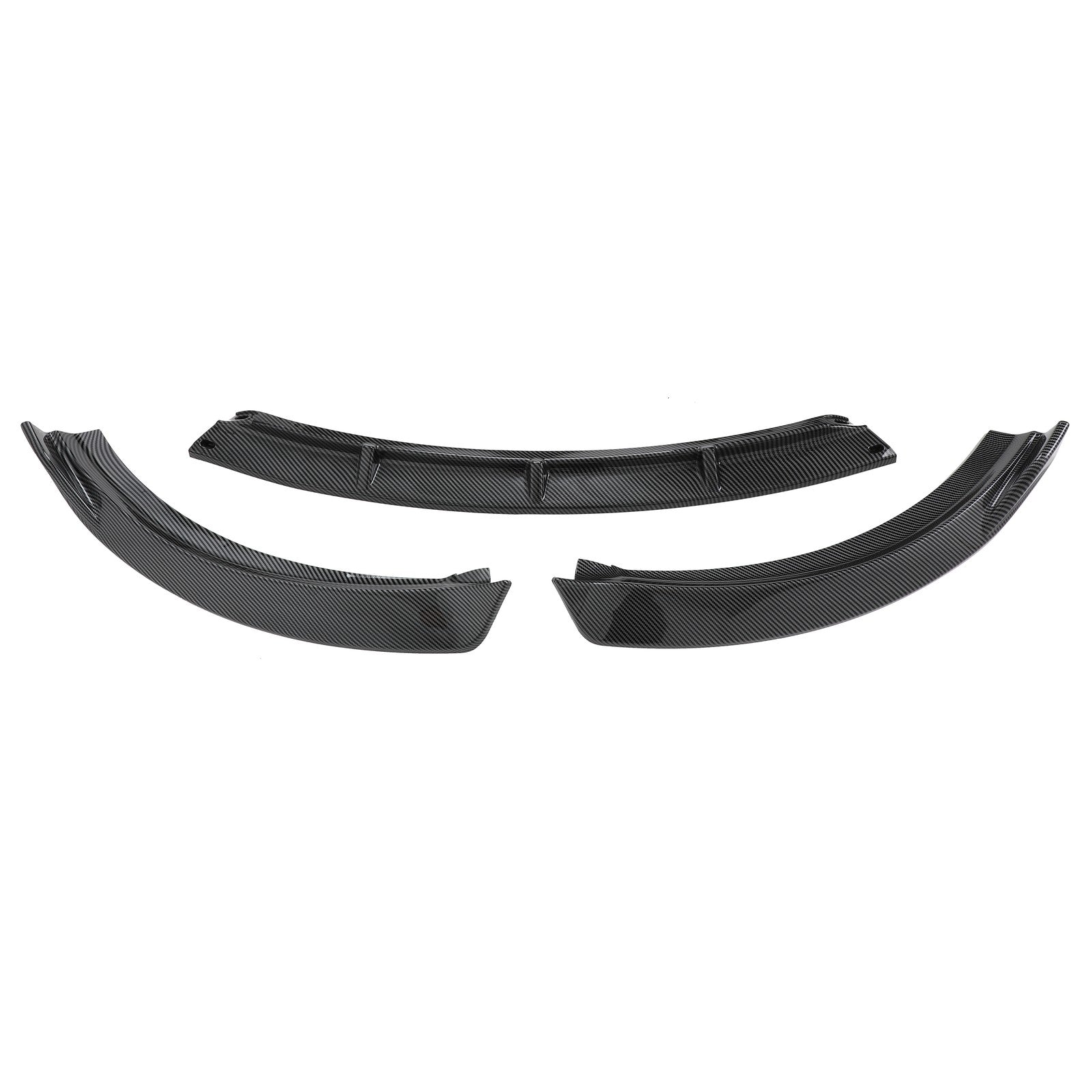 Carbon Look Fits 2010-2013 Kia Forte Forte5 Front Bumper Lip Spoiler 6B93BC-57