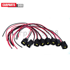 8x Sensor Connector Pigtail With 2 Way For Ford Flex Edge E-250 Mazda WPT-579 6B93BC-57