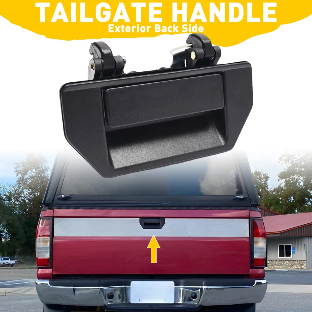 Outer Tailgate Handle Bezel Trim Fits Nissan D21 Hardbody Truck Pickup Frontier 6B93BC-57