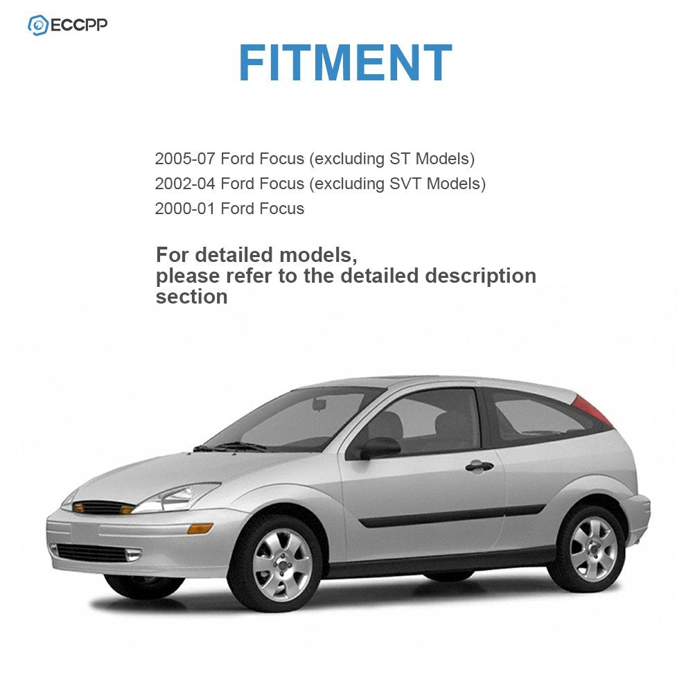 Mirrors Pair Set For 00-07 Ford Focus Passenger Driver Side View 6B93BC-57