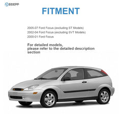 Mirrors Pair Set For 00-07 Ford Focus Passenger Driver Side View 6B93BC-57