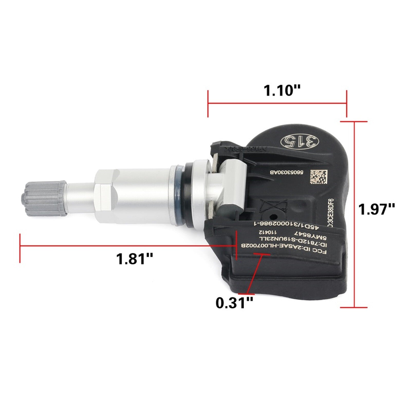 Set of 4 TIRE PRESSURE SENSOR TPMS For Chrysler Town & Country Dodge Charger KOEEP