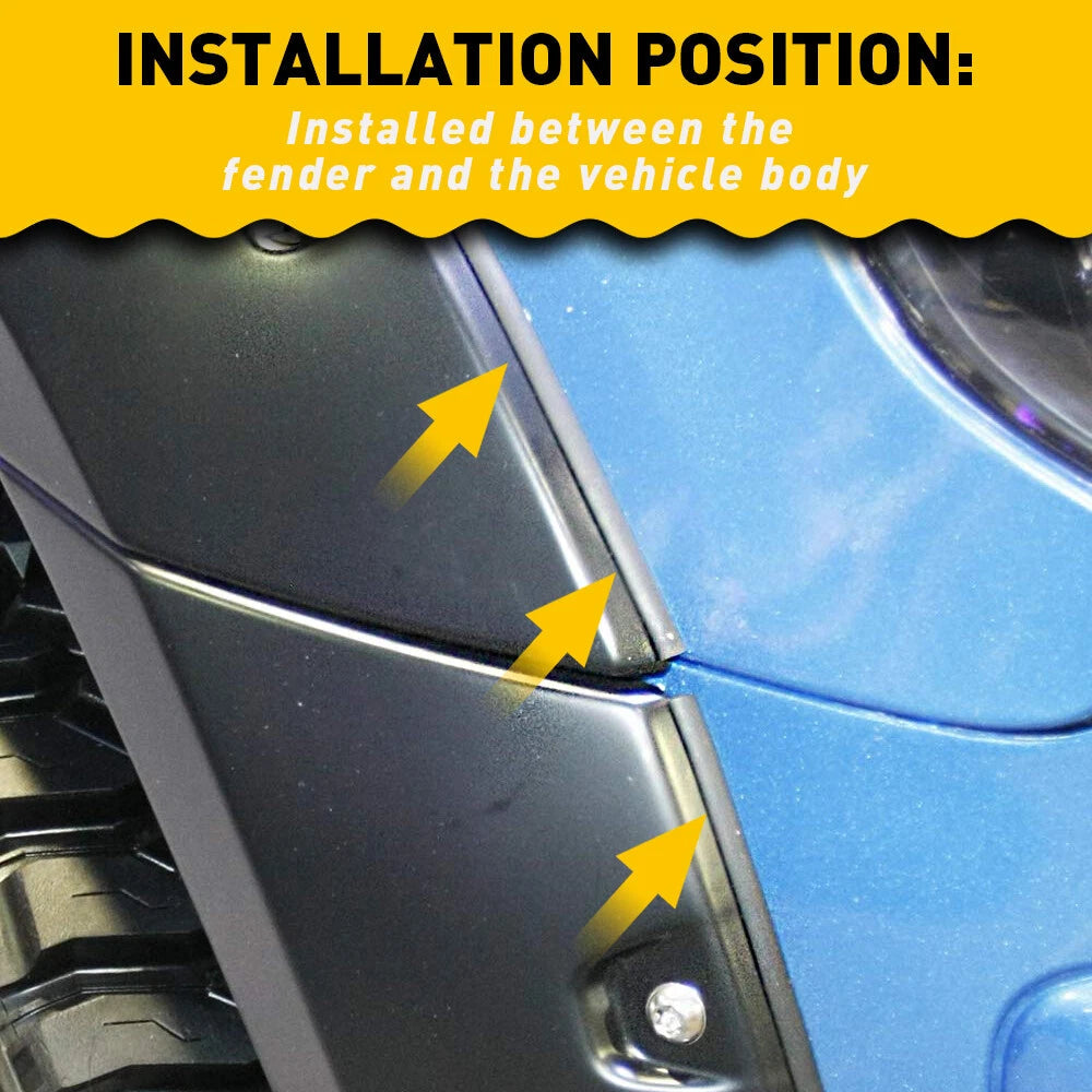 FENDER FLARE REPLACEMENT EDGE TRIM 9m Universal Flexible For Car Truck Wheel EOA 6B93BC-57