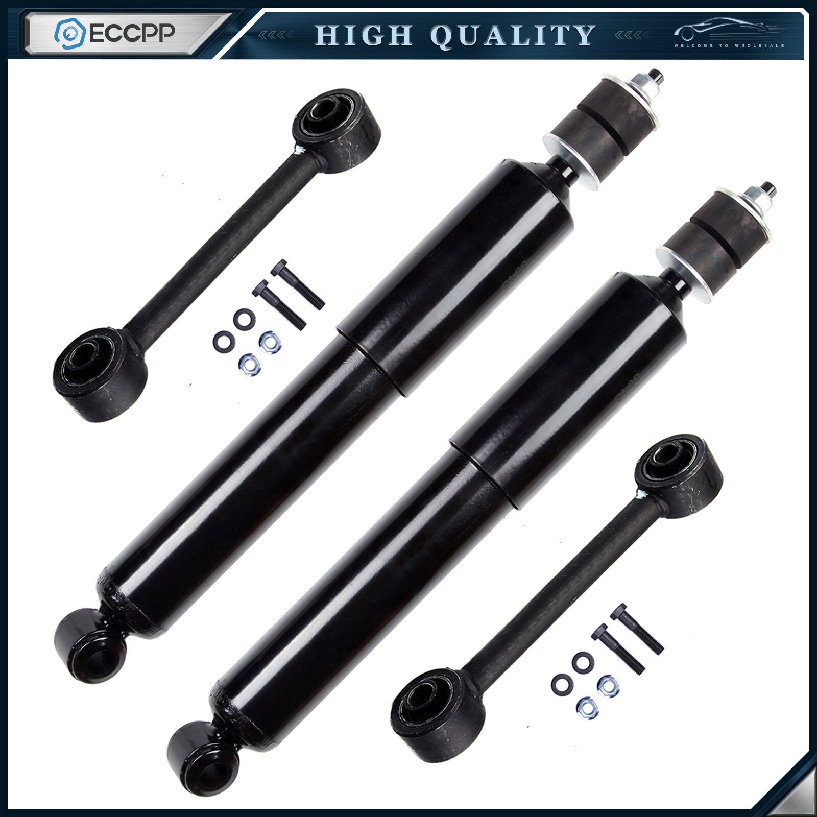 Front Complete Struts Sway Bar Tie Rods For Chevrolet Suburban 1500 2009-2014 6B93BC-57