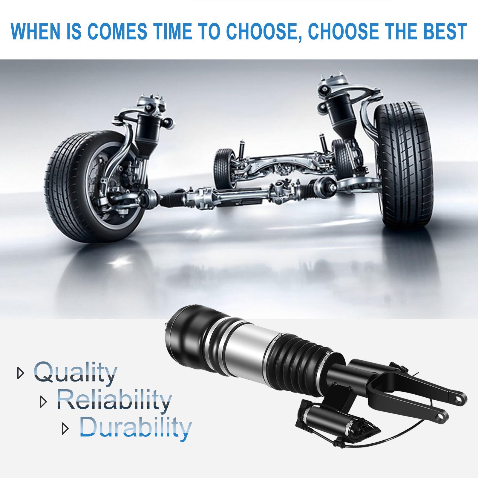 Front Right Suspension Air Strut For 4Matic Mercedes W211 E280 E300 E350 E500 6B93BC-57