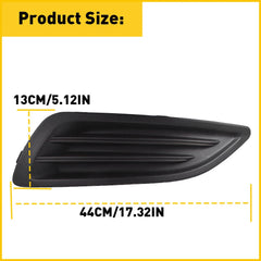 Front Left Driver Side Bumper Fog Lights Cover Bezel For 2014-2019 Ford Fiesta A 6B93BC-57