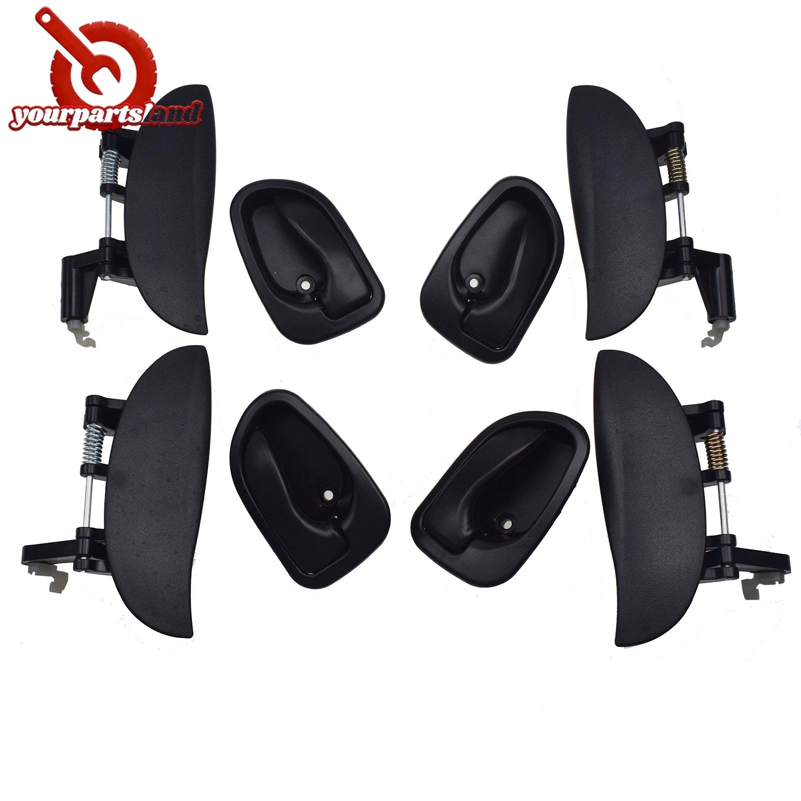 For Hyundai Atos Sanatro 1997 1998-2005 Outside Inside Door Handle Left/ Right 6B93BC-57