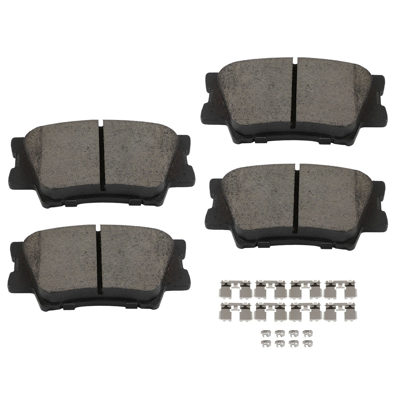 Front and Rear Drilled Rotors Brake Pads For TOYOTA RAV4 2006-2010 2011 2012 KOEEP