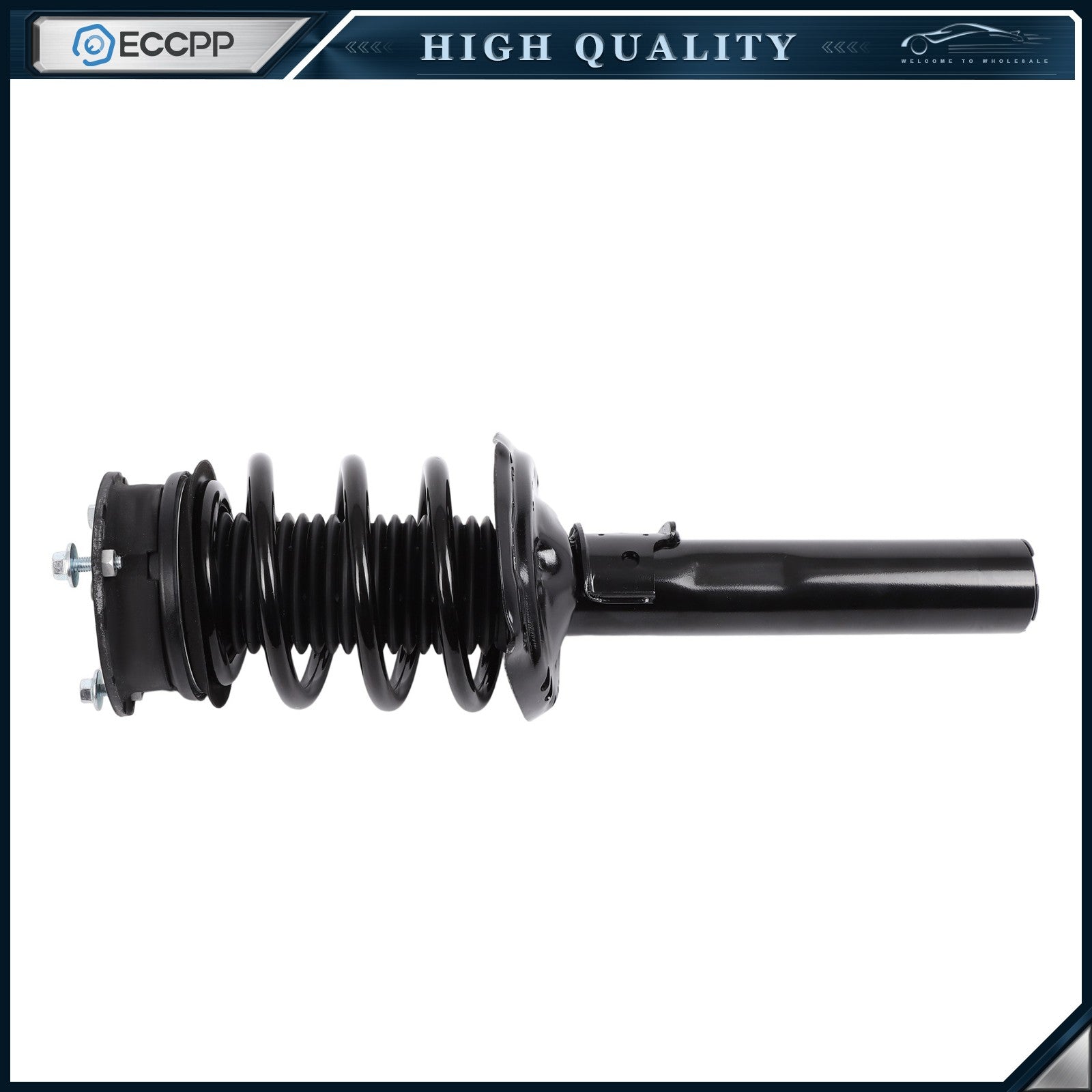 Front Pair Shock Struts Absorber w/Magnetic For 2016-2023 Audi RS3 A3 S3 Premium 6B93BC-57