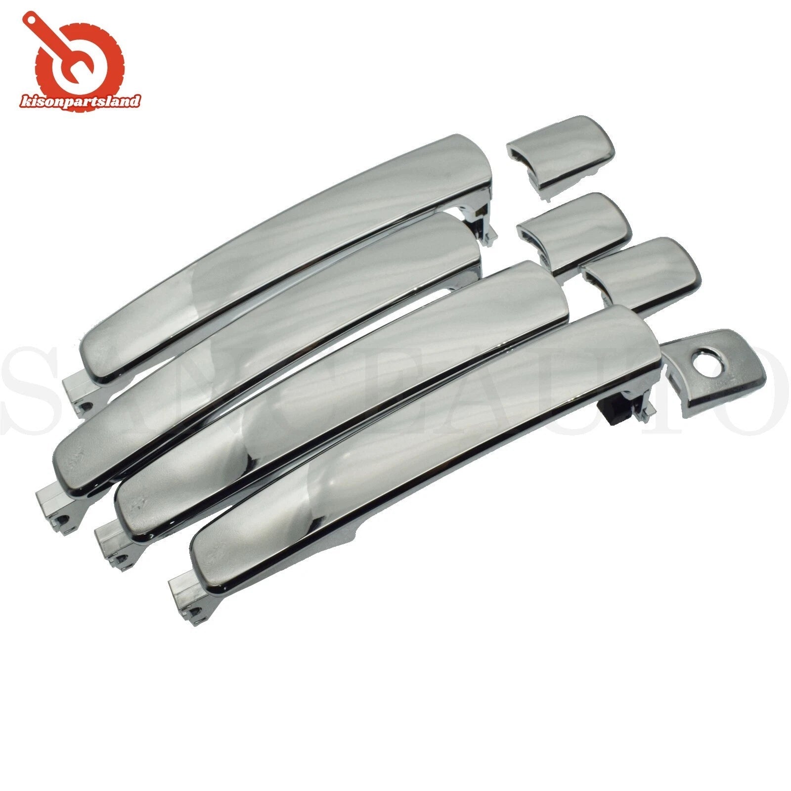 Chrome/ Black Front Rear Outside Door Handle for Nissan Rogue Murano Infiniti 6B93BC-57